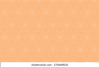 recurring floral patterns, for wall and fabric hangings, with abstract backgrounds.