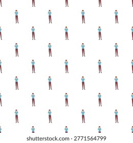 Recurring pattern man feeling