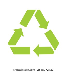 Recyclable Symbol Illustration for Sustainability Concepts