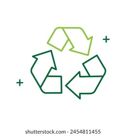 Recyclable Vector Illustration Icon Design