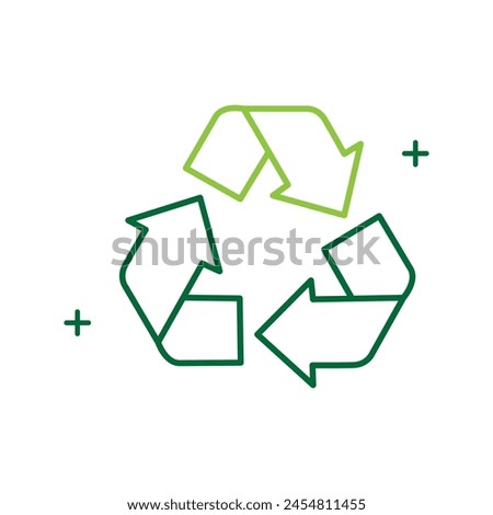 Recyclable Vector Illustration Icon Design