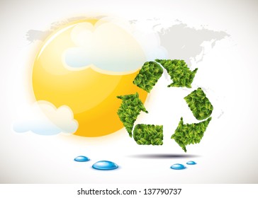 Recycle Stock Vector Royalty Free Shutterstock