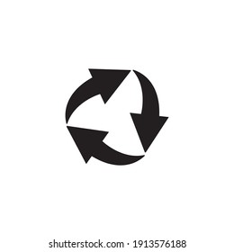 Recycle Arrow Icon Symbol Sign Vector