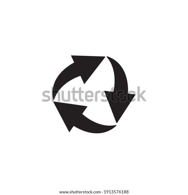recycle arrow icon symbol\
sign vector