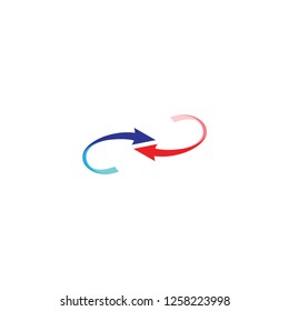 Recycle Arrow logo design