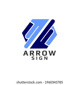 Recycle Arrow Logo Vector Art