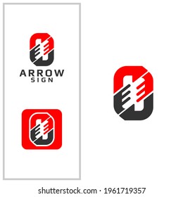 Arte de vectores con logotipo de flecha de reciclaje