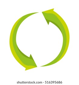 recycle arrows ecology icon