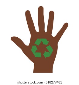 recycle arrows icon image 