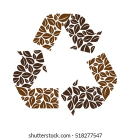 recycle arrows icon image 