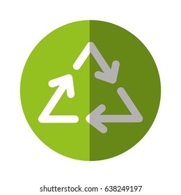 Recycle arrows symbol