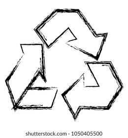 recycle arrows symbol icon