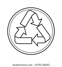 recycle arrows symbol icon