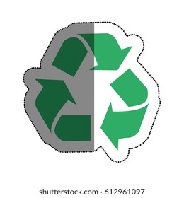 recycle arrows symbol icon
