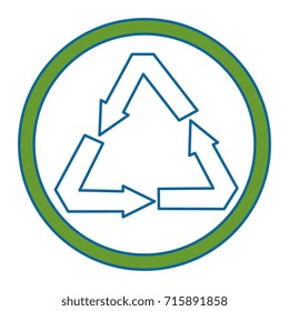 recycle arrows symbol icon