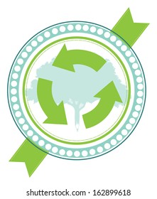 Recycle badge