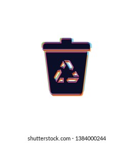 Recycle Bin - 3D Style Effect App Icon