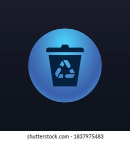 Papelera de reciclaje - botón Icono de aplicación