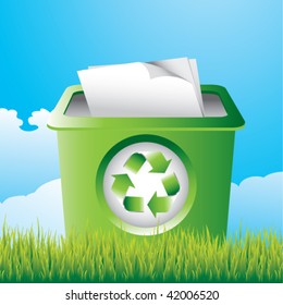 campo de la papelera de reciclaje