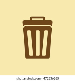 Recycle Bin, Delete, Trash Can Icon.
