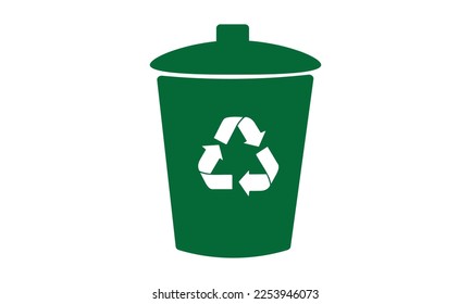 Recycle bin eco environment clean