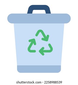 recycle bin garbage trash triangle arrow eco ecology icon