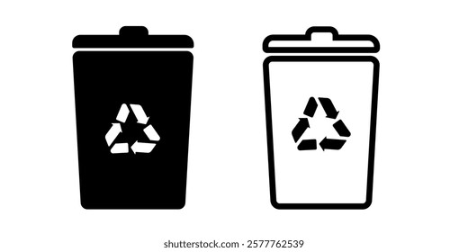 recycle bin icon. recycle bin