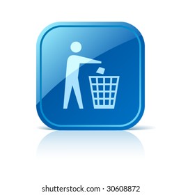 Recycle bin icon