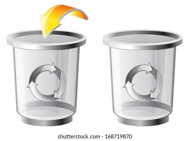 Recycle Bin Icon - Illustration