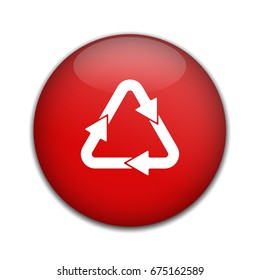 Recycle bin icon. Reuse / reduce symbol.