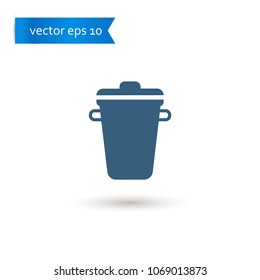 recycle bin. recycle bin icon. sign design. Vector EPS 10.