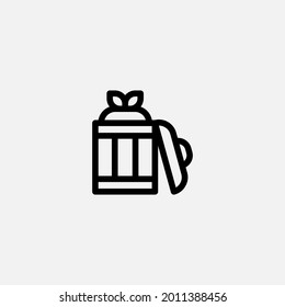Recycle bin icon sign vector,Symbol, logo illustration for web and mobile