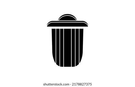 Recycle bin icon. Trash Can icon vector illustration.