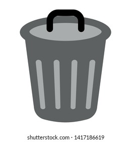 Recycle bin icon. trash symbol - garbage can, delete recycling icon