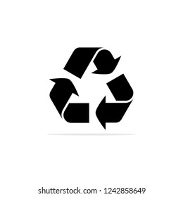 recycle bin icon. Vector concept illustration for design.