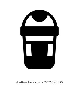 Recycle Bin Icon Vector Symbol Design Illustration