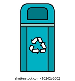 recycle bin isolated icon