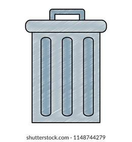 recycle bin pot icon