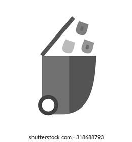 Recycle, bin, recycling, trash icon vector image. Can also be used for business, finance and accounts. Suitable for web apps, mobile apps and print media.