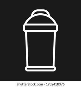 Recycle bin, trash, garbage icon vector image. Can also be used for customer support and UI. Suitable for use on web apps, mobile apps and print media.