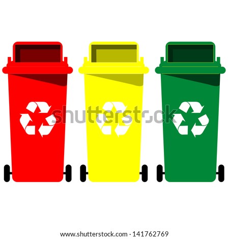 Recycle Bin Vector Stock Vector (Royalty Free) 141762769 - Shutterstock