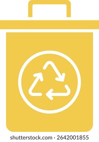 Recycle Bin vector icon. Can be used for printing, mobile and web applications.