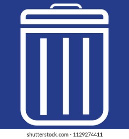 recycle bins icon.vector
