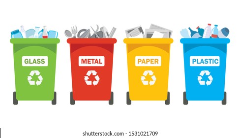 Cartoon Recycling Bins Images Stock Photos Vectors Shutterstock