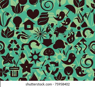 recycle blue (water/air) pattern