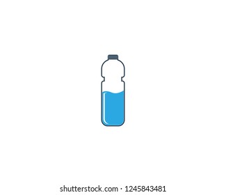 Recycle bottles plastic icon