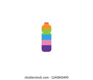 Recycle bottles plastic icon