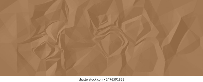 Recycle brown paper crumpled texture,Old paper surface for background. paper texture background	