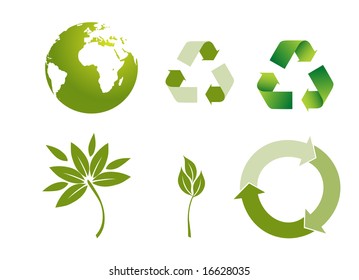 recycle button  environmental conservation symbols