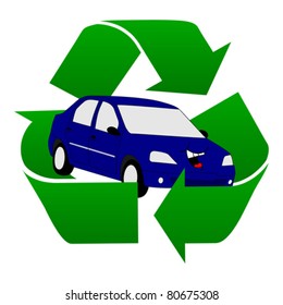 Recyclingwagen